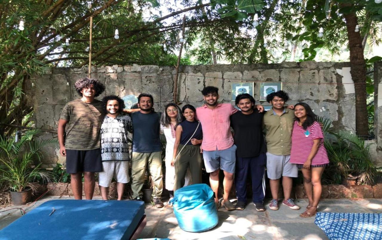 Piggy Calangute By Urban Nomads - Dorms & Pvt Rooms Exterior photo
